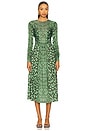view 1 of 3 Claude Midi Dress in Green