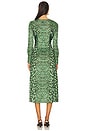 view 3 of 3 Claude Midi Dress in Green