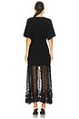 view 3 of 3 Diane Lace Combo Dress in Black