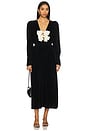 view 1 of 3 Seraphine Midi Dress in Black