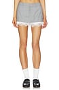 view 1 of 6 JUPE-SHORT FIORA in Grey & Grey