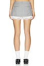 view 4 of 6 JUPE-SHORT FIORA in Grey & Grey