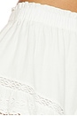 view 6 of 6 Eliza Solid Shorts in White