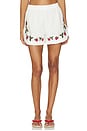 view 1 of 6 Calla Strawberry Shorts in Cream