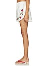 view 4 of 6 Calla Strawberry Shorts in Cream