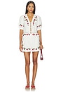 view 6 of 6 Calla Strawberry Shorts in Cream