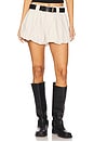 view 1 of 7 Adele Sportswear Bubble Short in Oat