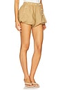 view 2 of 6 Suzette Sportswear Bubble Shorts in Khaki