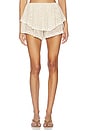 view 1 of 6 Madelyn Crochet Skort in Cream