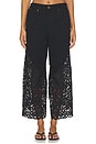 view 1 of 6 Shiloh Embroidered Jeans in Black
