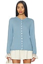 view 1 of 5 Diane Knit Cardigan in Blue
