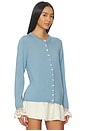 view 2 of 5 Diane Knit Cardigan in Blue