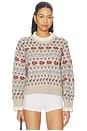 view 1 of 5 Preston Knit Crew Neck Sweater in Cream