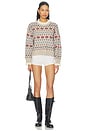 view 5 of 5 Preston Knit Crew Neck Sweater in Cream