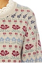 view 6 of 5 Preston Knit Crew Neck Sweater in Cream