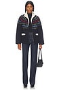 view 6 of 6 Preston Knit Sherpa Lined Jacket in Navy