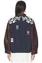 view 4 of 6 BLOUSON BRODÉ GEORGIE  in Navy