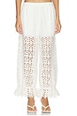 view 1 of 6 PANTALÓN LEILA in White