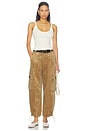 view 7 of 6 Garrett Corduroy Pant in Khaki