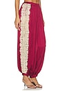 view 2 of 6 Ethel Solid Bloomer Pant in Burgundy