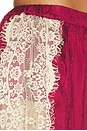 view 7 of 6 Ethel Solid Bloomer Pant in Burgundy