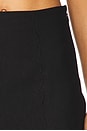 view 6 of 6 Katharine Embroidery Tie Skirt in Black