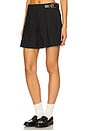 view 3 of 6 Adeline Belted Mini Skirt in Black
