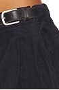 view 7 of 6 Garrett Corduroy Mini Skirt in Navy