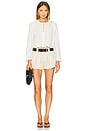 view 4 of 4 Elke Soutache Long Sleeve Blouse in White