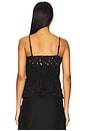 view 3 of 4 Katharine Embroidery Slip Top in Black