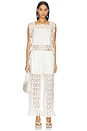 view 4 of 4 Leila Eyelet Sleeveless Top in White