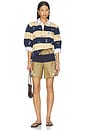 view 4 of 5 Juliet Embroided Short Sleeve Rugby Top in Multi