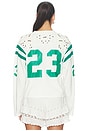 view 3 of 5 Georgie Sportswear Long Sleeve Tee in Cream
