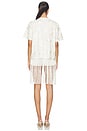 view 3 of 4 CAMISETA RAFINA EYELET EMBELLISHED in White