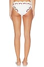 view 3 of 4 Bindi Strawberry Scallop Bikini Bottom in Cream