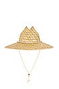 view 3 of 3 Palma Wide Brim Hat in Natural