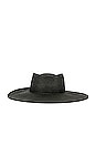 view 3 of 3 Sundown Boater Hat in Black