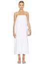 view 1 of 3 Broderie Maxi Dress in White