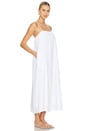 view 2 of 3 Broderie Maxi Dress in White