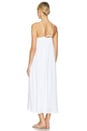 view 3 of 3 Broderie Maxi Dress in White