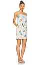 view 2 of 3 Sunset Bandeau Mini Dress in Ecru