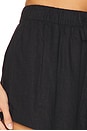 view 6 of 6 Palermo Cropped Short in Black