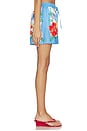 view 3 of 6 Viva Vacation Short in Powder Blue