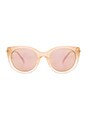 view 1 of 3 Long Beach Sunglasses in Cosmic & Rose Mirror