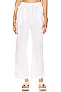 view 1 of 4 Linen Pant in White