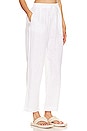 view 2 of 4 Linen Pant in White