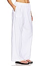 view 2 of 4 Crinkle Beach Pant in White
