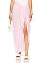 view 1 of 4 Textured Beach Wrap in Parfait Pink