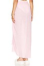 view 3 of 4 Textured Beach Wrap in Parfait Pink
