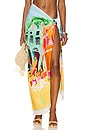 view 1 of 6 Cuba Sarong in Turquoise